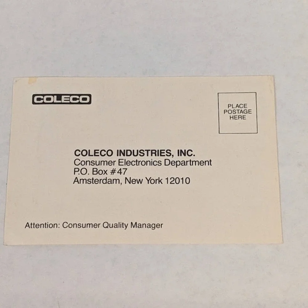 Vintage Atari Video Game Cartridge Mini Product Catalog Game Insert Lot 1982-83
